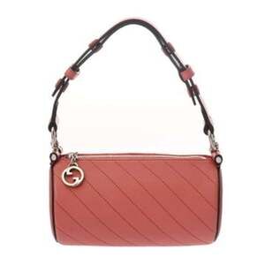 GUCCI Authentic Pink Leather Shoulder Bag